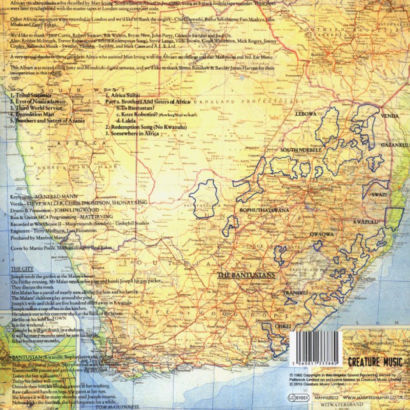 Виниловая пластинка MANFRED MANN'S EARTH BAND - SOMEWHERE IN AFRIKA BLACK VINYL 12" 2 Виниловая пластинка MANFRED MANN'S EARTH BAND - SOMEWHERE IN AFRIKA BLACK VINYL 12" 2
