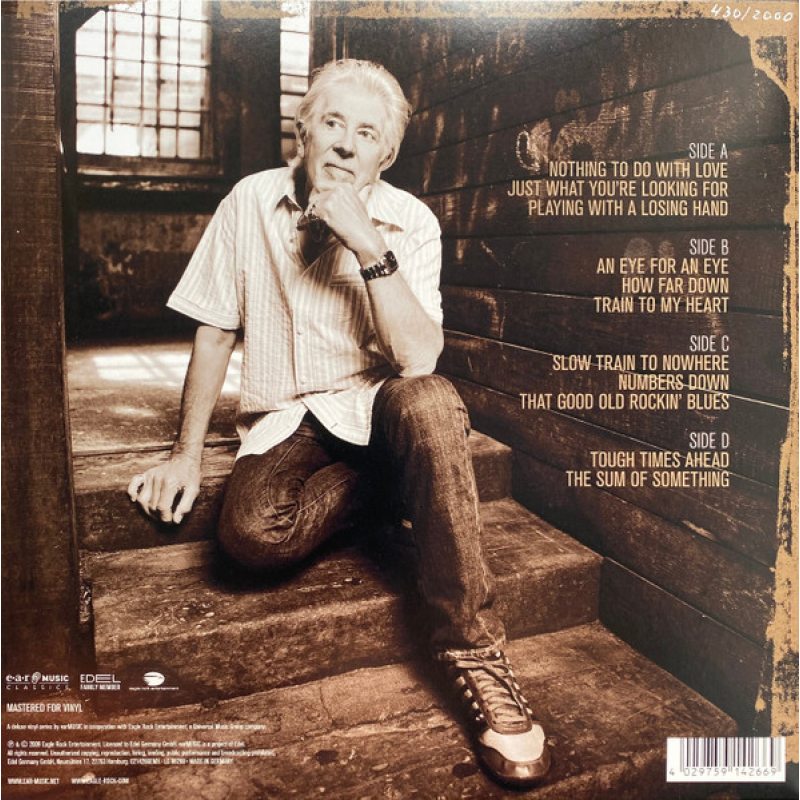Виниловая пластинка JOHN MAYALL - TOUGH 180 GRAM CRYSTAL CLEAR VINYL 12" 2