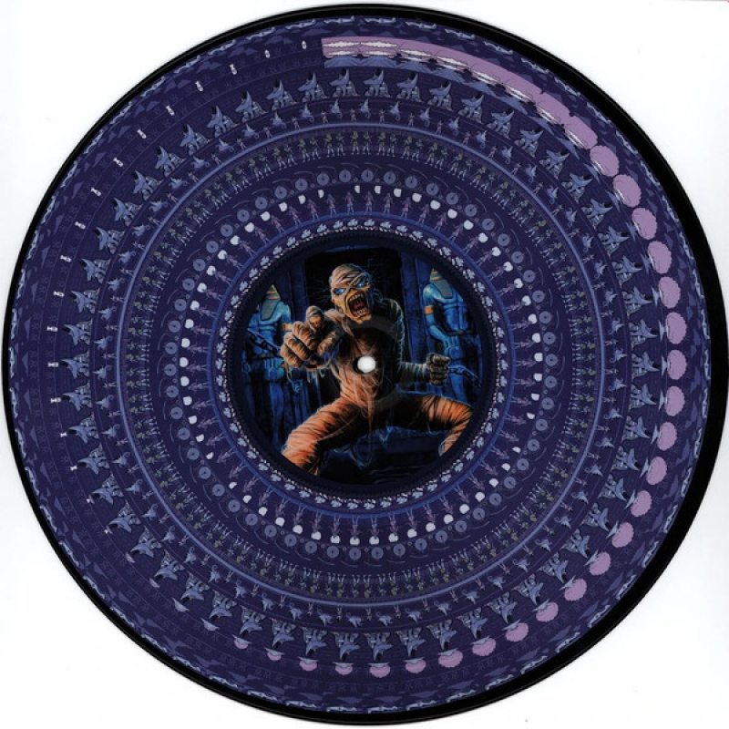 Виниловая пластинка IRON MAIDEN - POWERSLAVE - SPECIAL ZOETROPE EDITION PICTURE VINYL 12" 4