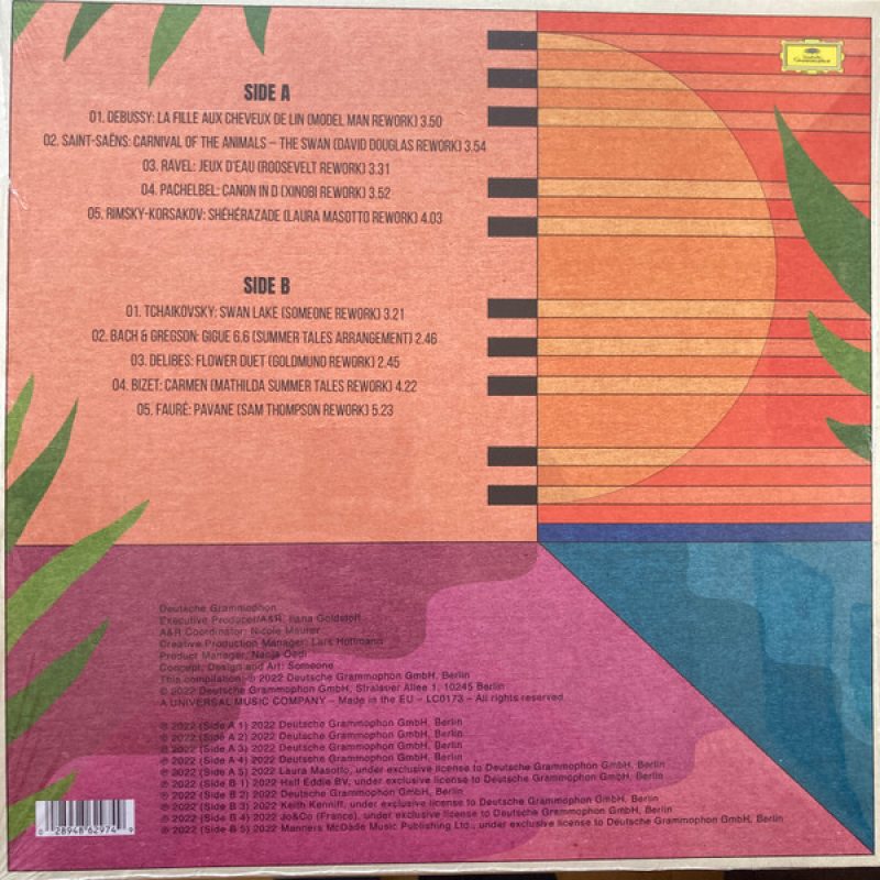 Виниловая пластинка V/A - SUMMER TALES (MODERN REIMAGINATIONS OF CLASSICAL MASTERPIECES) BLACK VINYL 12" 2