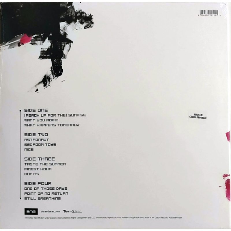 Виниловая пластинка DURAN DURAN - ASTRONAUT BLACK VINYL 12" 2