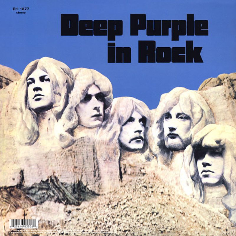 Виниловая пластинка DEEP PURPLE - DEEP PURPLE IN ROCK BLACK VINYL 12" 2