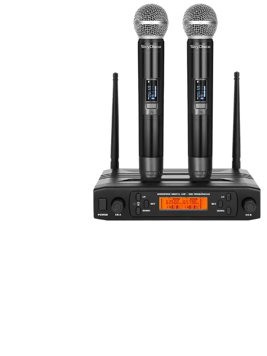 Беспроводные микрофоны для караоке SkyDisco MIC-WL28