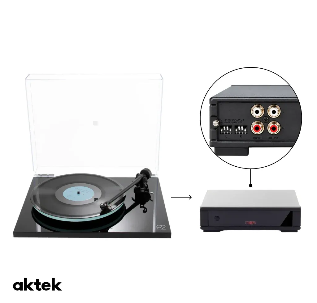 Схема подключения Rega Planar 2 к Phono-входу усилителя iO