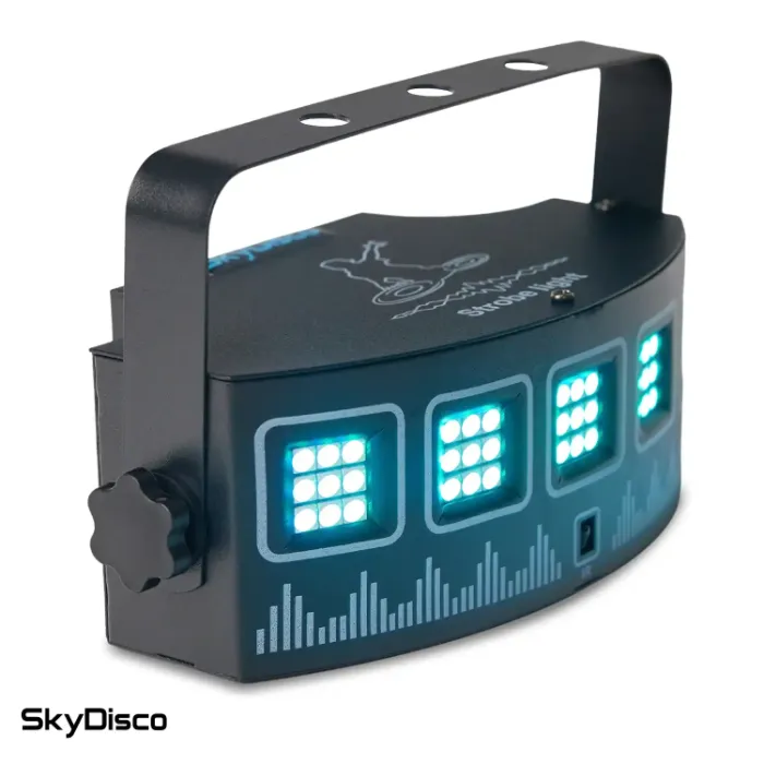 Светодиодный стробоскоп SkyDisco LED Strobe 10 RGB с ПДУ