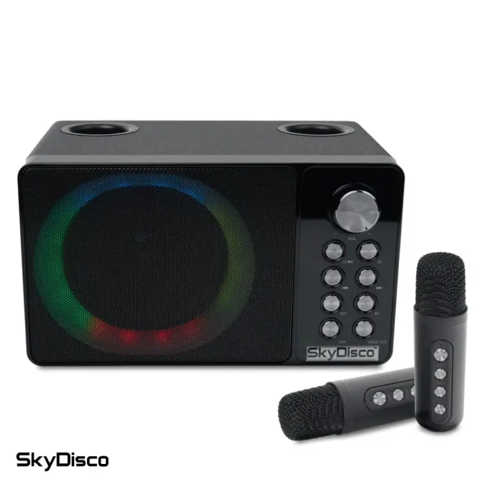 Портативная караоке колонка с микрофонами SkyDisco YS-314