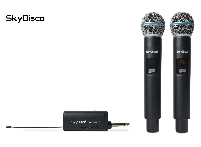 Беспроводные микрофоны SkyDisco MIC-WL20