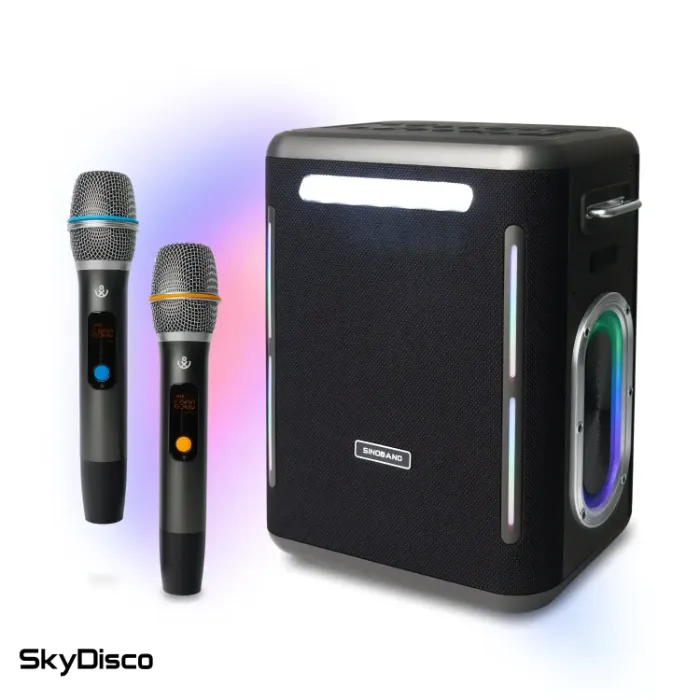Караоке-система с двумя микрофонами SkyDisco Sinoband 300 Вт