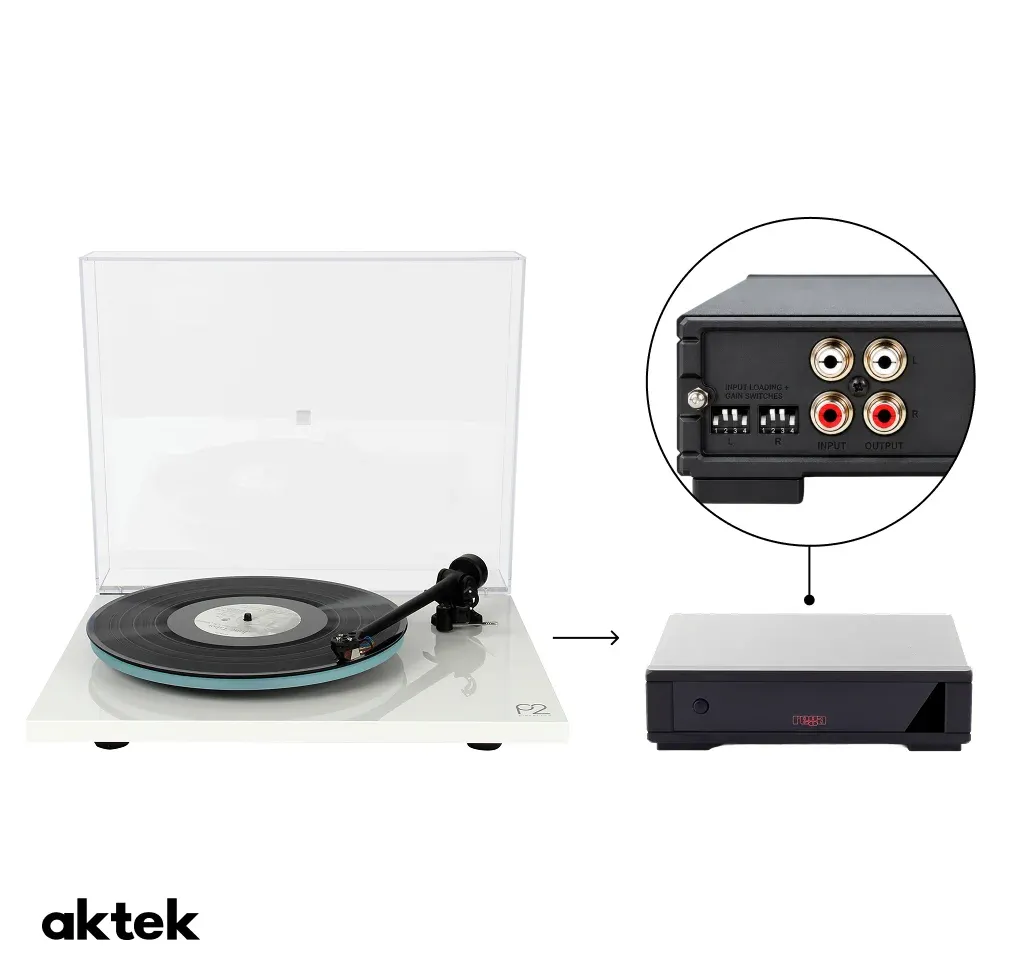 Схема подключения Rega Planar 2 к Phono-входу усилителя iO