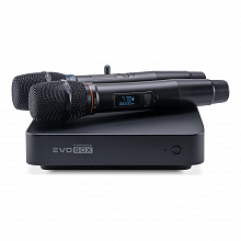 Караоке система с микрофонами Studio Evolution EVOBOX Plus Black
