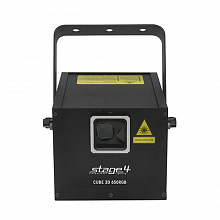STAGE4 CUBE 3D 650RGB анимационный лазерный мультиэффект